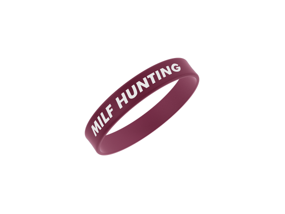 Maroon Milf Hunting Bracelet